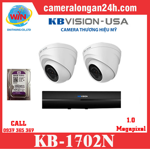 Lắp Camera Trọn Gói KB-1702N