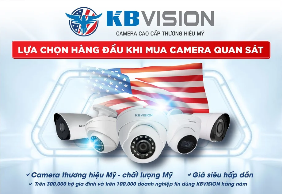 Camera Kbvision thương hiệu Mỹ