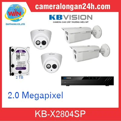 Lắp Camera Trọn Gói KB-2804XSP