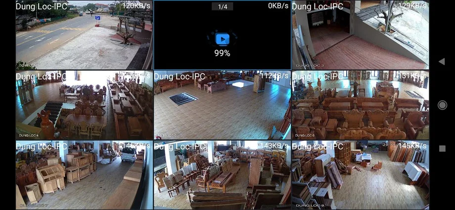 Lắp camera cho cửa hàng kinh doanh Tân An