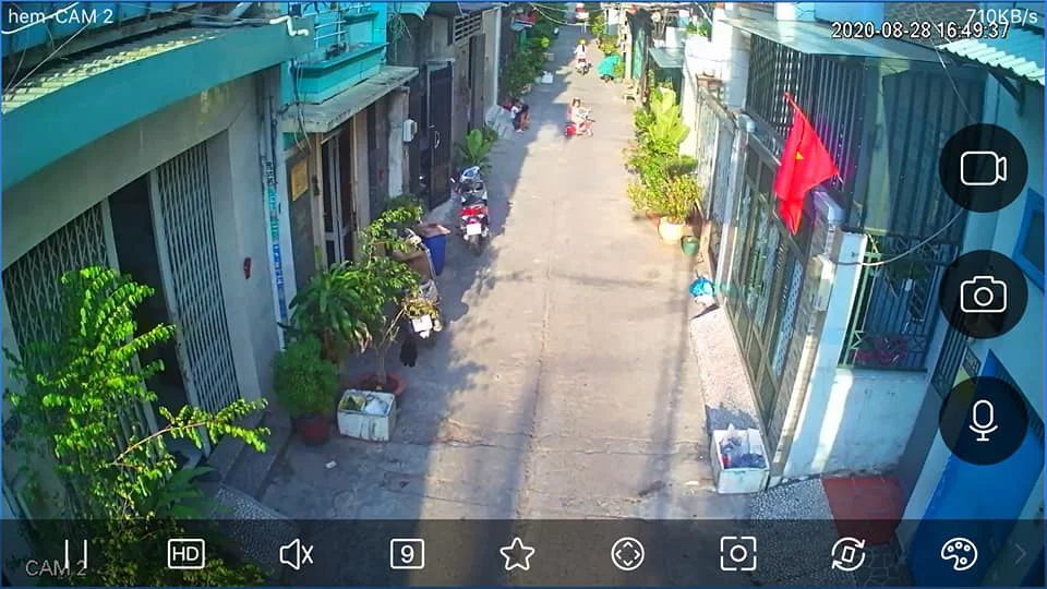 Lắp camera quan sát cho khu phố văn hóa ở Long An