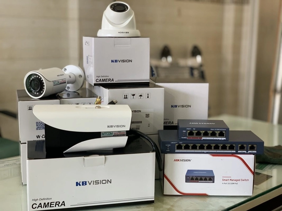 Bỏ qua phần kiểm tra các thiết bị của hệ thống camera