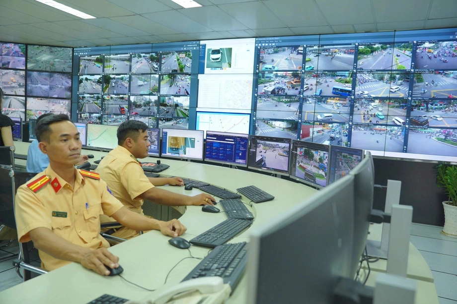 Quy trình xử lý vi phạm giao thông qua thiết bị camera AI