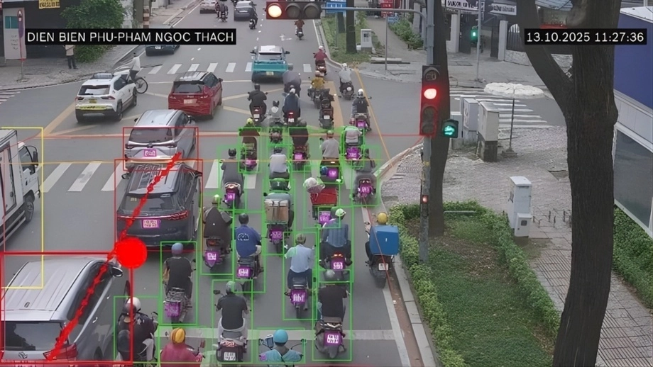 Về ưu điểm khi xử lý giao thông qua thiết bị camera AI