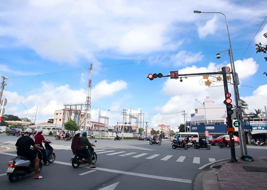 TP.Tân - An Long An giảm vi phạm giao thông nhờ camera quan sát