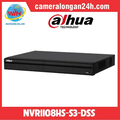 Đầu ghi hình Camera IP08 kênh  NVR1108HS-S3