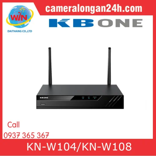 Đầu ghi hình Wifi KB.ONE 4 kênh/ 8 kênh KN-W104/KN-W108